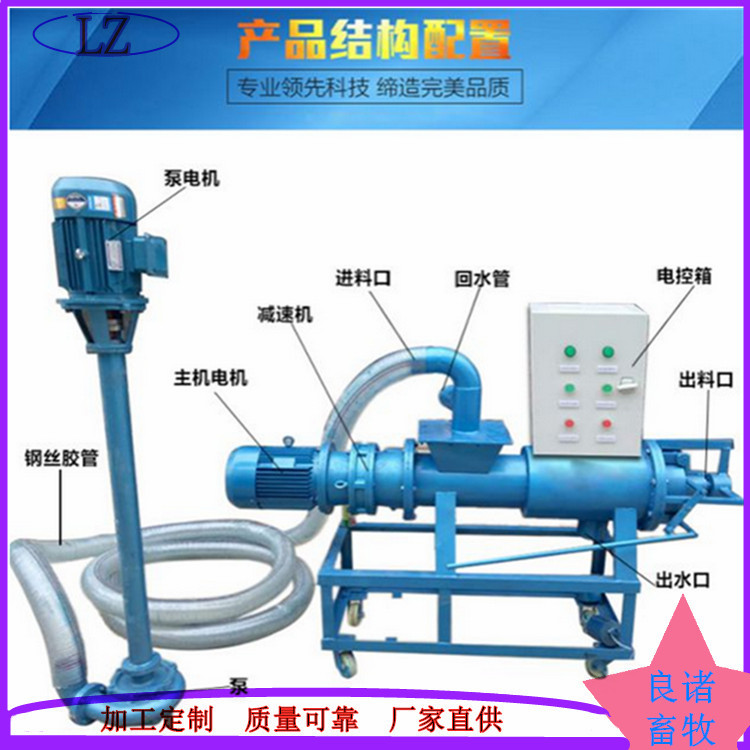 養豬場糞便處理固液分離機