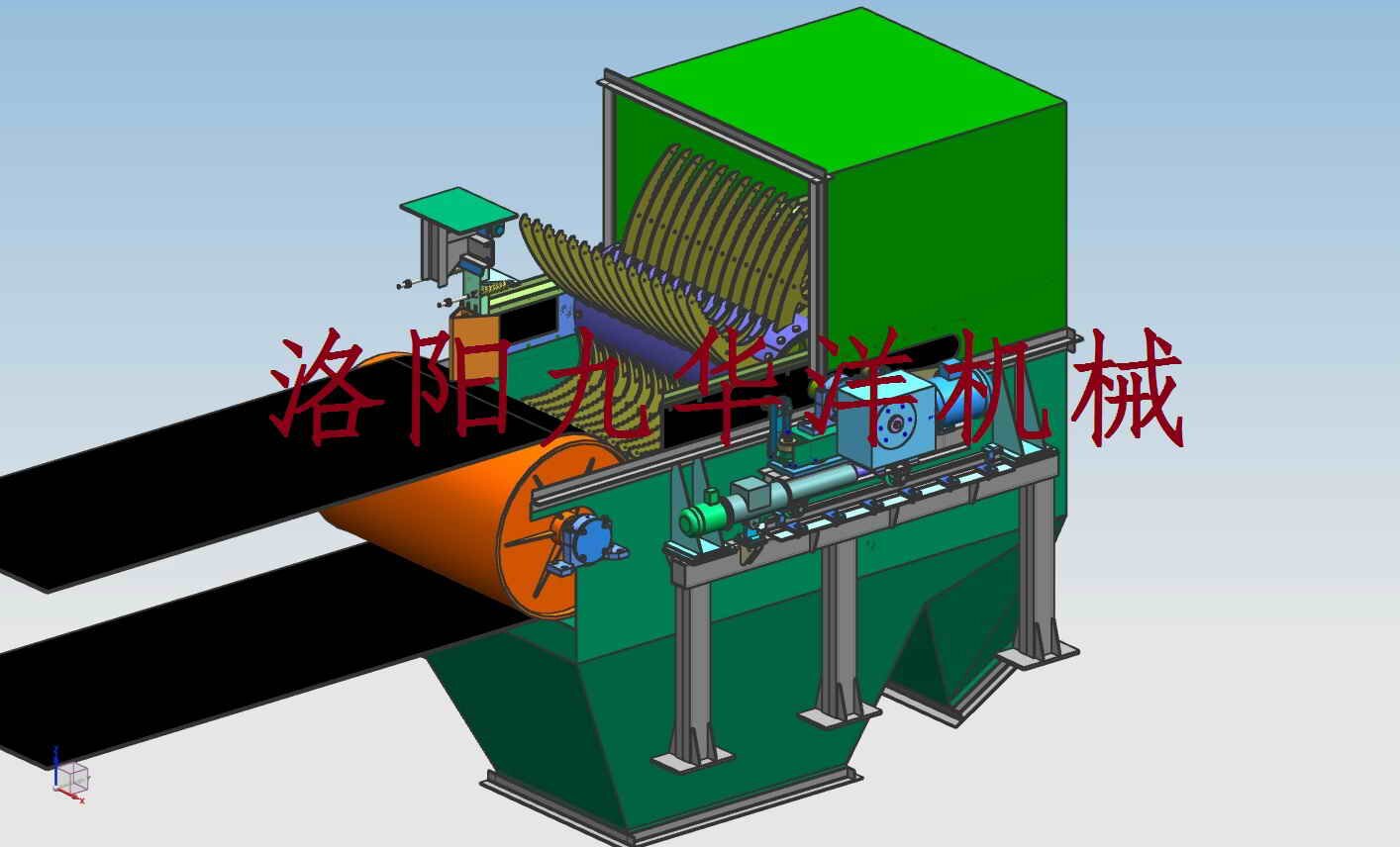 排雜機，除大塊機，除雜機